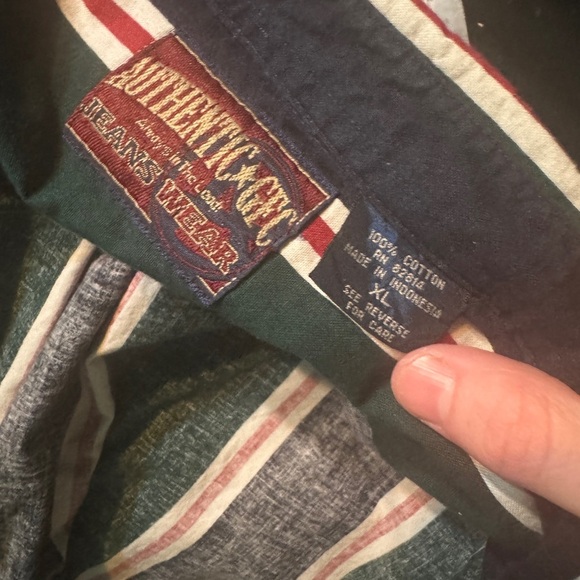 Authentic GFC Long Sleeve Western Mens Button Up - Picture 2 of 4